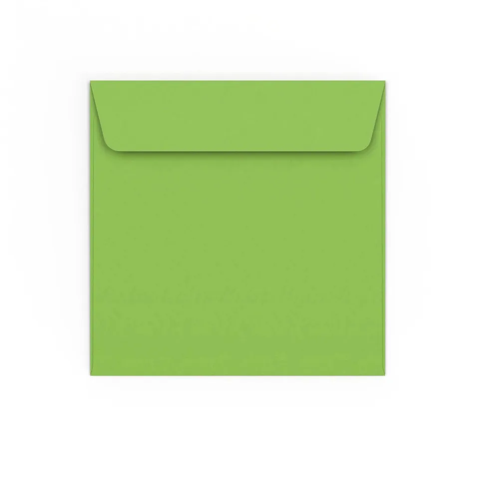 enveloppes-france-enveloppes-color-es-verte-vive-155x155-mm-carr-e image 1