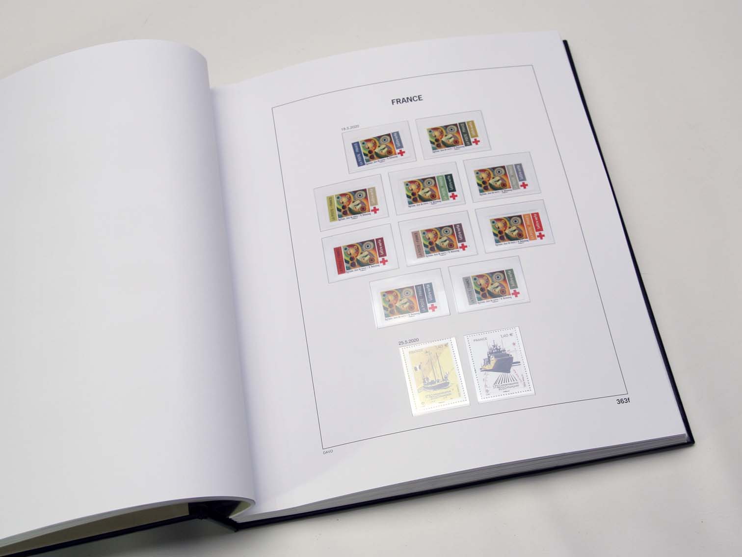 davo-luxe-suppl-ment-france-blocs-2020-feuilles-timbres image 1
