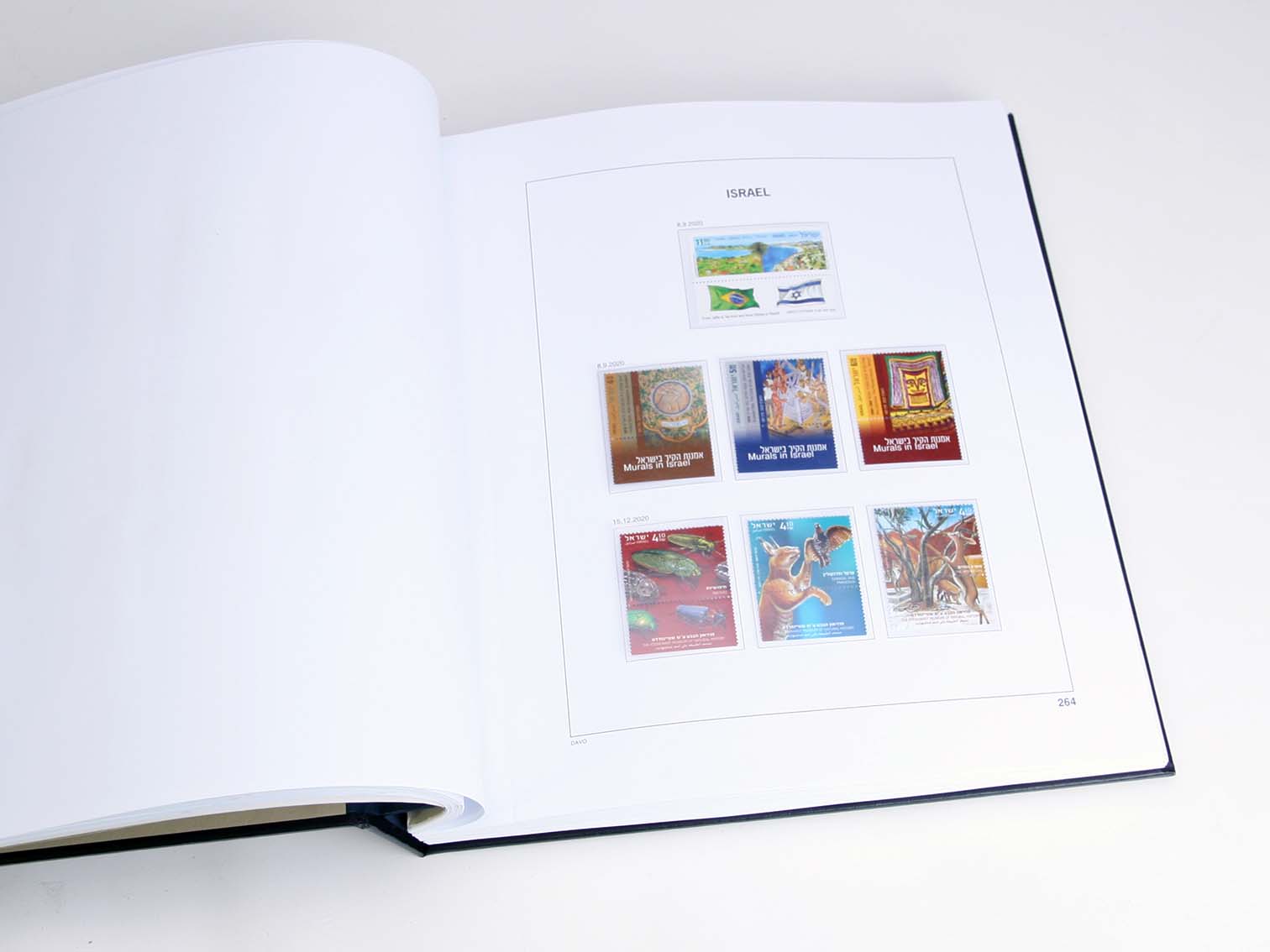 davo-luxe-isra-l-2020-feuillets-album-timbres-papier-170g image 1
