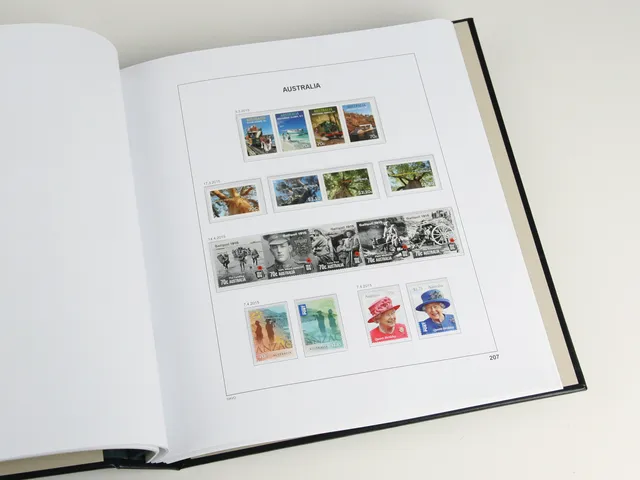davo-luxe-australie-2025-suppl-ment-pages-timbres-170g image 1