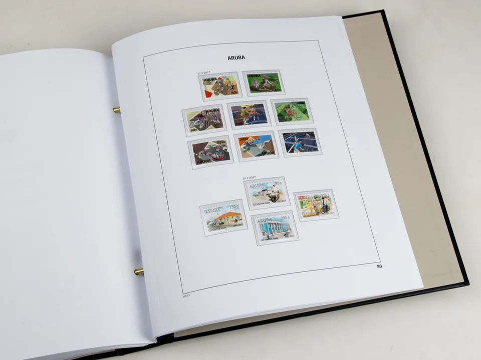 davo-luxe-suppl-ment-aruba-2017-pages-album-timbres-papier-170-g image 1