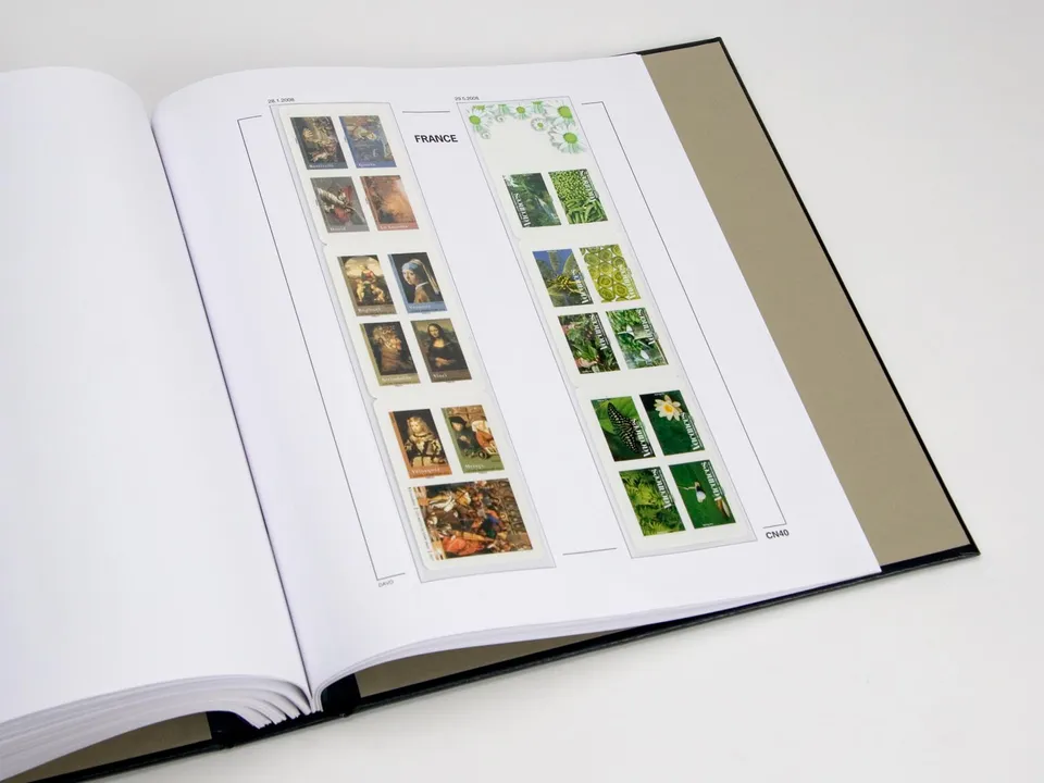 davo-luxe-suppl-ment-france-carnets-2008-pages-timbres image 1