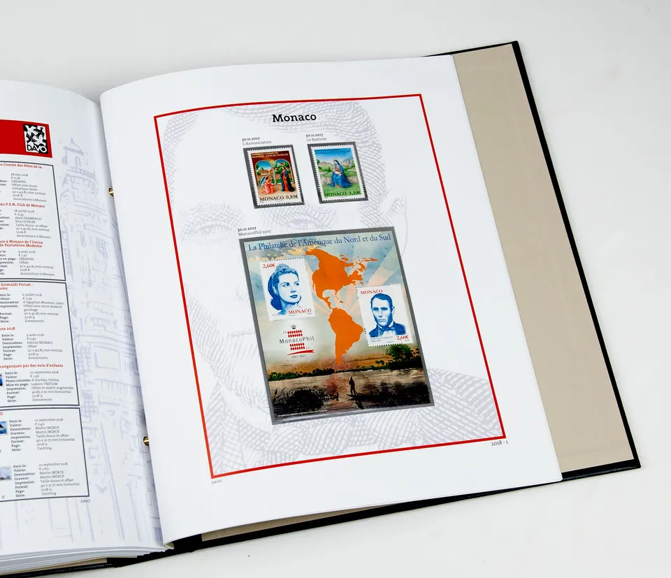 davo-luxe-suppl-ment-monaco-2018-pages-album-timbres image 1
