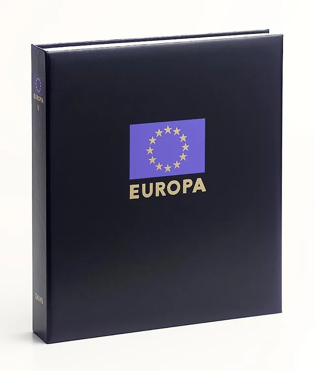 davo-luxe-reliure-album-timbres-europa-v-avec-tui image 1
