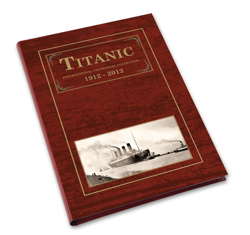 davo-themebook-titanic-livre-timbres-sans-bandes image 1