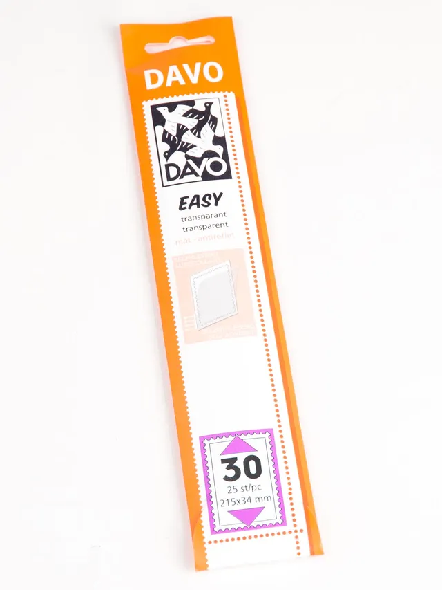 davo-easy-t30-215x34-bandes-timbres-transparentes-25-pi-ces image 1